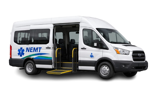 Non-emergency medical transport van