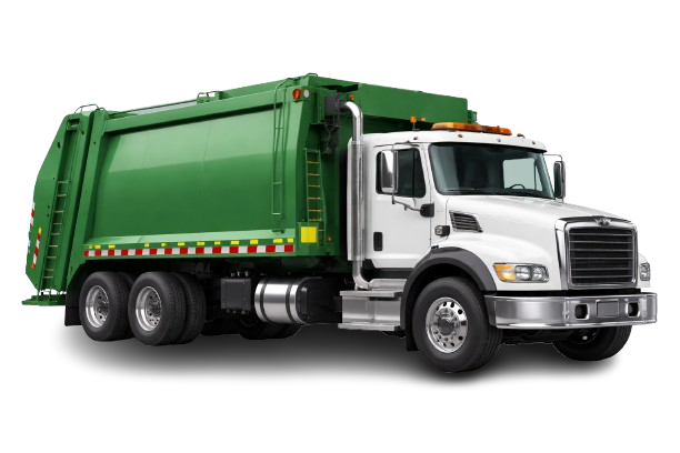 Garbage truck waste collection